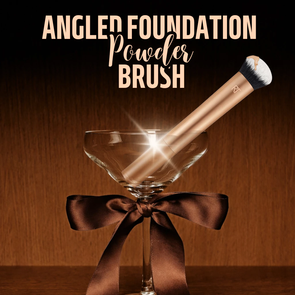 Cọ Tán Nền Và Phủ Phấn Đầu Vát RT Real Techniques Angled Foundation Và Powder Brush R106